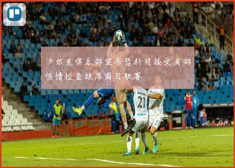沙尔克俱乐部宣布哲科将接受肩部伤情检查缺席周日联赛